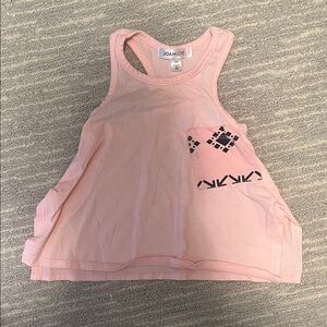 Joah love Baby Girl Pink Tank Top 12M Spring Summer Outfit